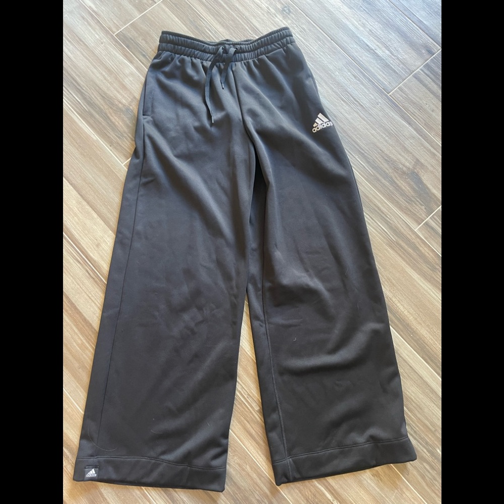 Adidas wide leg track pant XS 4-6